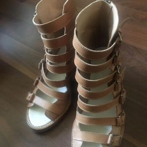 Ann Demeulemeester Buckle Wedge